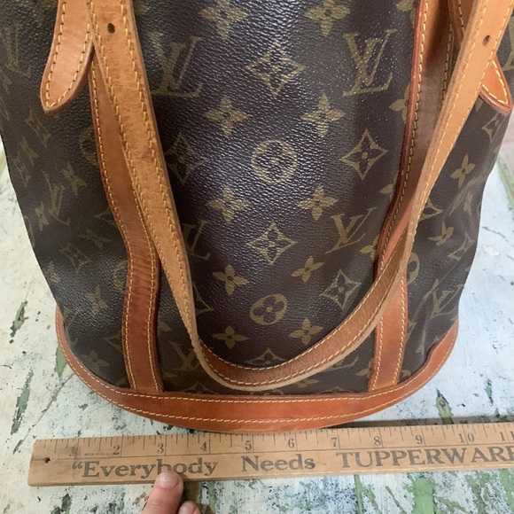 Vintage Louis Vuitton Large Bucket Purse Bag - Picture 7 of 8